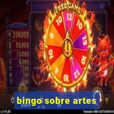 bingo sobre artes